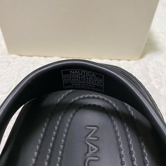 Nautica Black Slip-On Clogs - Picture 5 of 6